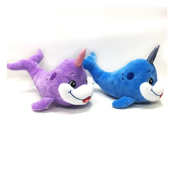 purple dolphin stuffed animal