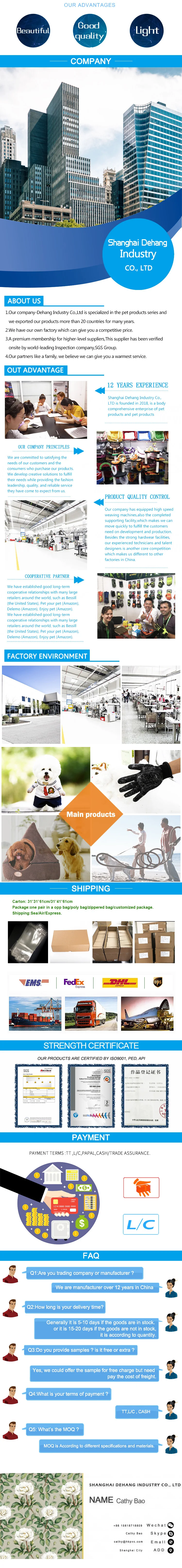 Free Sample Multicolor Top Paw Dog Clothes Pet Accessories Simply Large