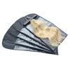 Custom pvc hair extensions carrier hair extension hanger bags