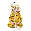 Cute animal style tiger shaped plush baby boys wear clothes