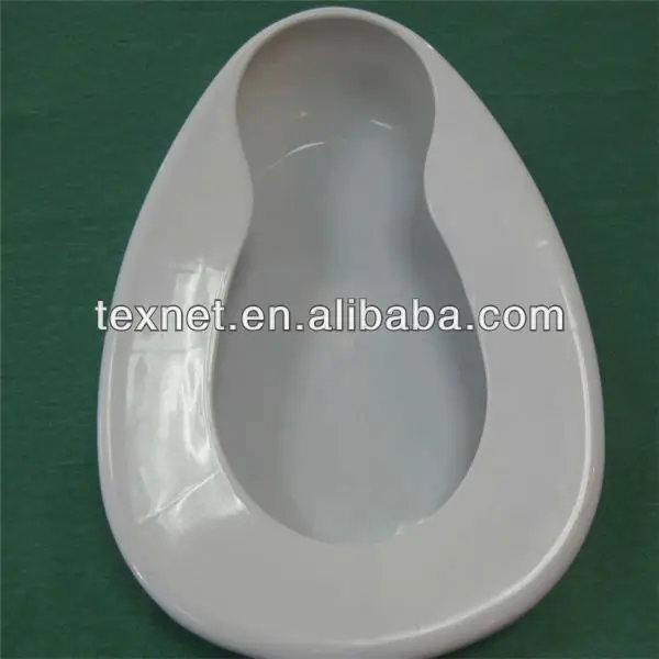 White Color Hospital Plastic Patient Bedpan Buy Patient Bedpan