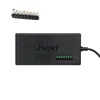 Universal laptop power adapter voltage adjustable with multi tips for travel