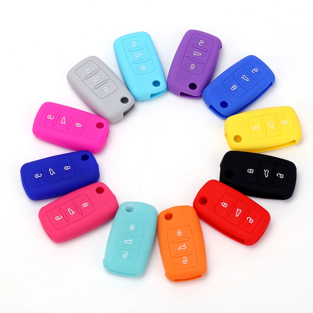 High Quality Dirtresistant Car Accessories Protect Silicone Remote Car