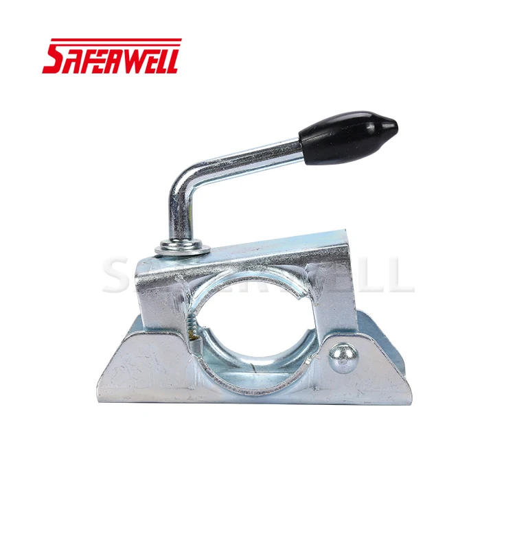 Emark 50x50mm 800kg Round Tube Types Of Trailer Couplers,Trailer