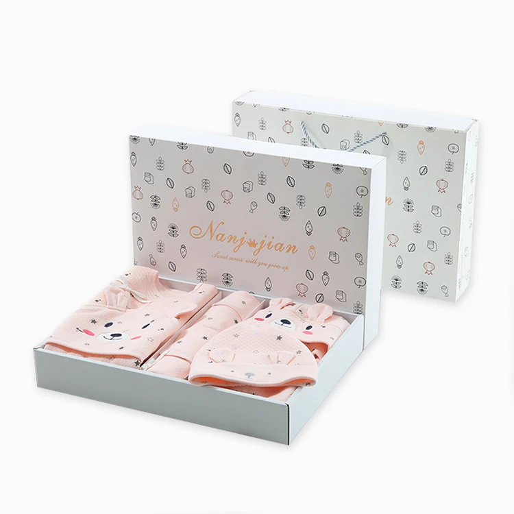Gs0301 100 Cotton Newborn Baby Clothes Gift Set Box Baby Romper Hot
