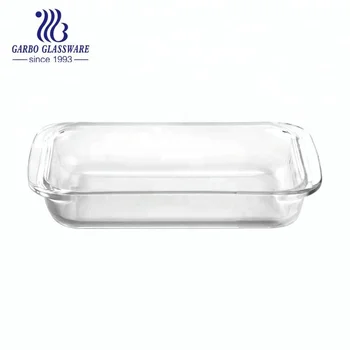 Rectangle Oven Glass Plate Microwave Safe Glass Tray - Buy Dinner Glass