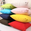 Screen printing colorful selection 100 cotton plain colour cushion cover