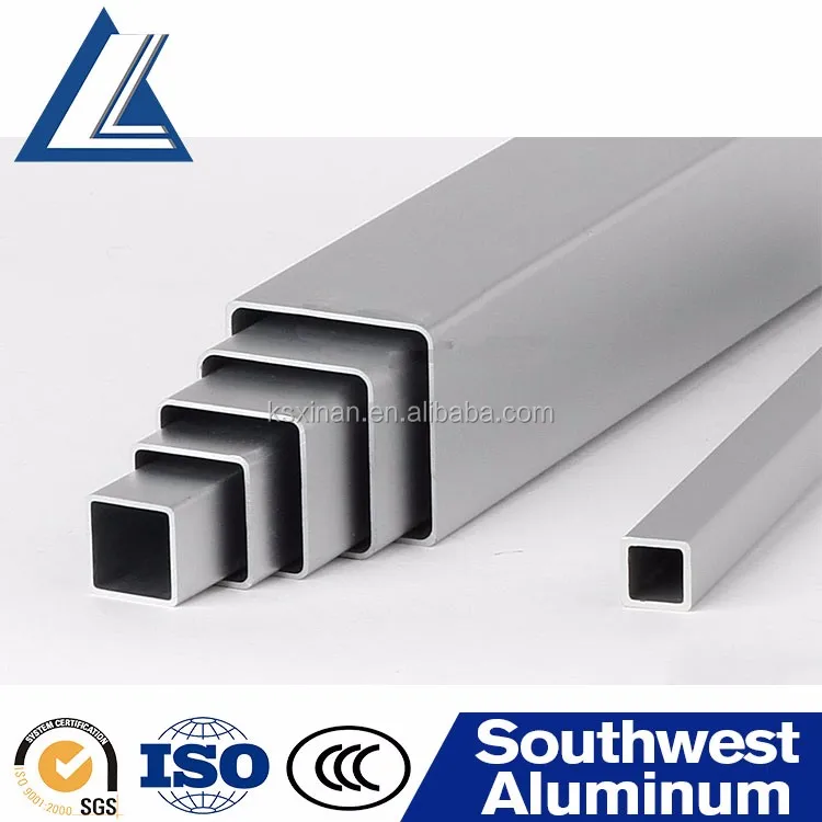 Aluminum Square Hole Tubing Connector 6061 Tube Pipe Buy Aluminum