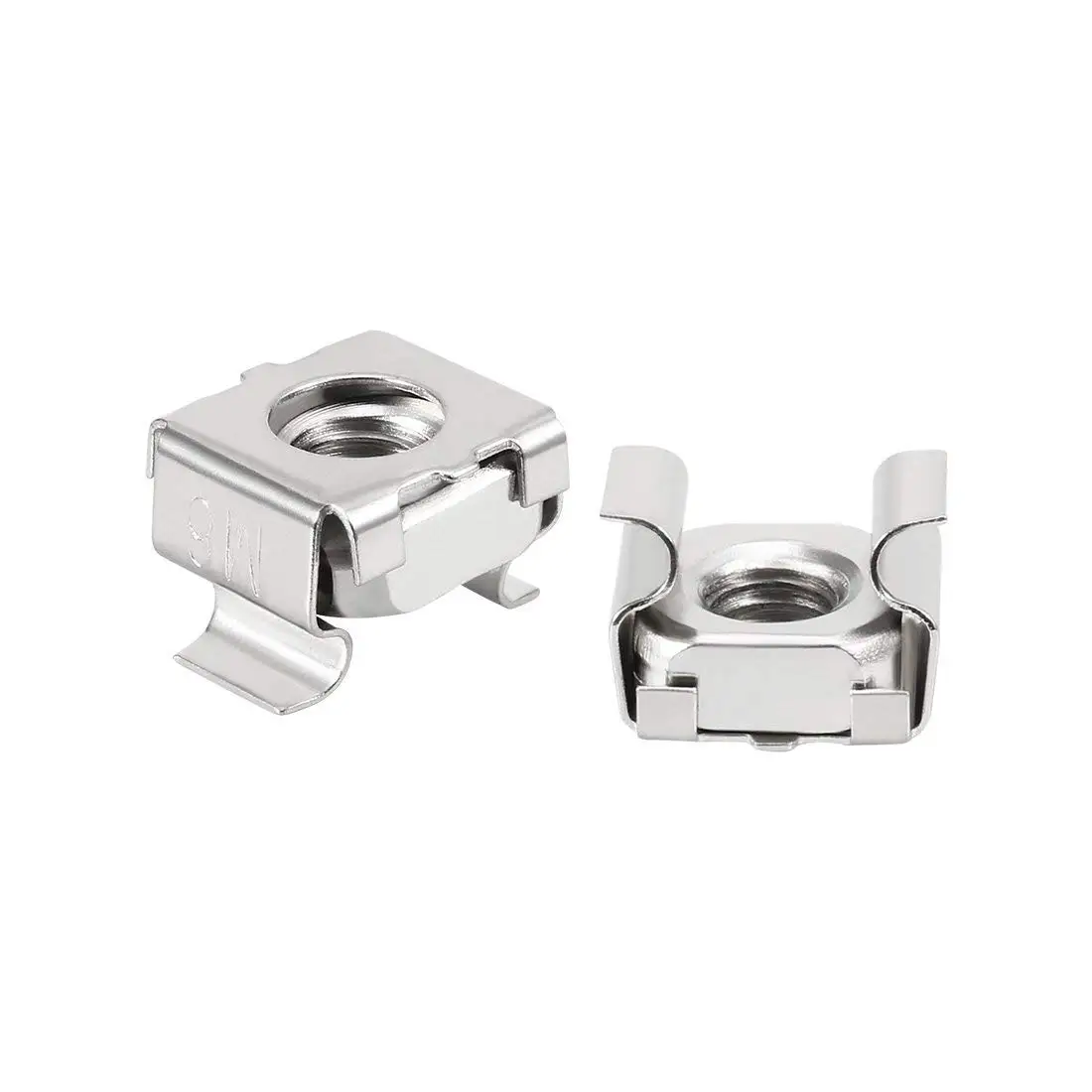 20pcs M6 65Mn Spring Steel Captive Cage Nut for Server Shelf Cabinet