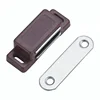 4g Plastic mini touch latch tiny kitchen furniture catch with magnet for modular cabinet small wooden box door