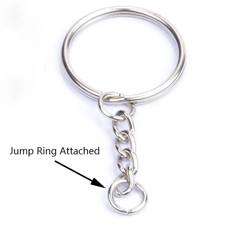 Custom Metal Key Chain Keychain With End Ring Attachment Buy Keychain