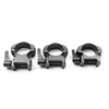 Funpowerland steel Weaver rings 1 Inch High Matte Lever Lok Top Mount Rings