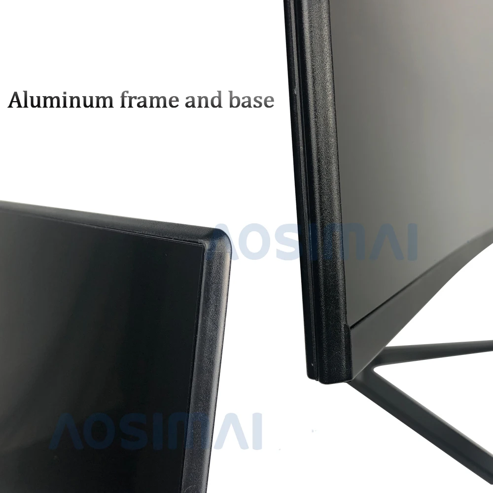 24 Inch LCD Desktop Computer PC Gaming Monitor Full HD 24 144hz  Curved Gaming Monitor