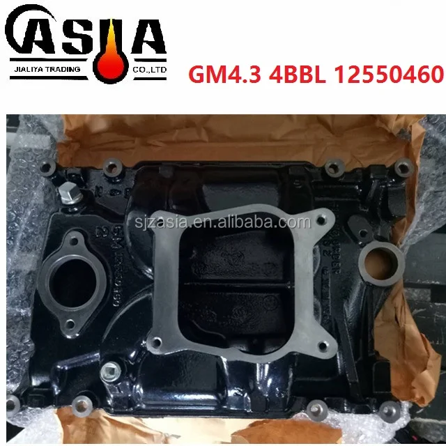 EngineQuest Cast Iron 5.7L V8 Marine 4bbl Intake Manifold For Volvo/OMC/Merc (1969-95)