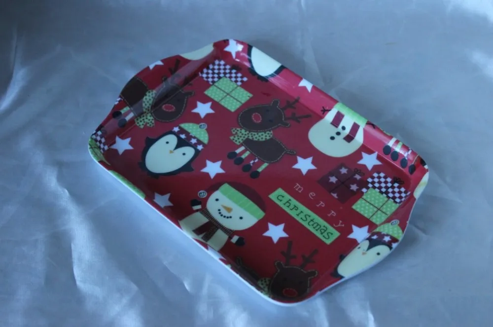 100% melamine meal plate