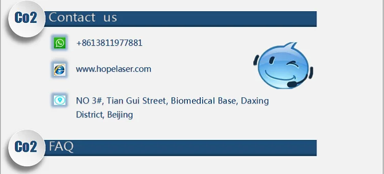 2019 high quality 40w rf metal tube fractional laser co2 with vaginal rejuvenation system