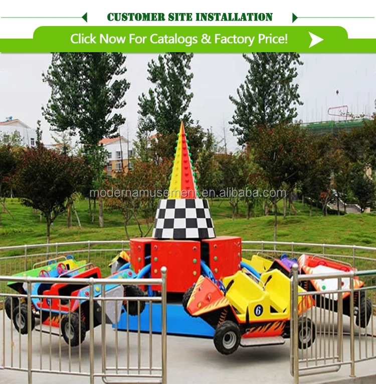 amusement park children bounce car machine for sale