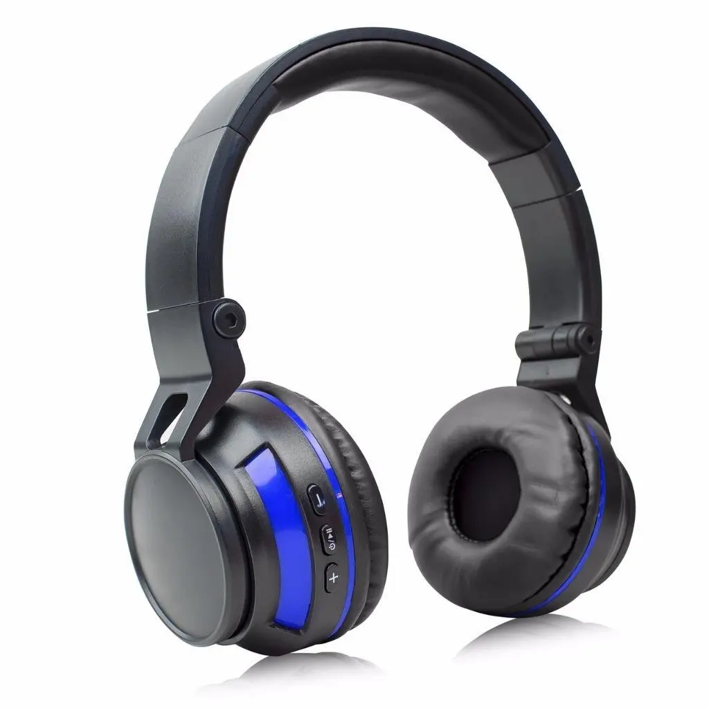 Stereo Wireless Bluetooth Headset/ Headphones for LG Stylo 3,X power 2, Aristo, M210, K3 2017, K4 2017, K8 2017, K10 2017, Tribute HD, Classic (Blue/ Black)