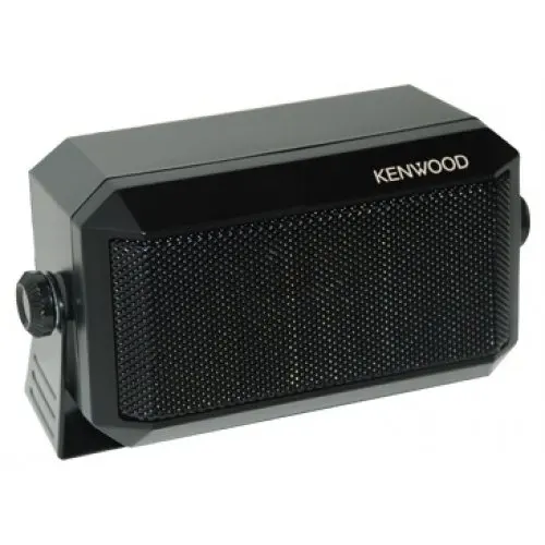 Kenwood Original KES-3(S) External Speaker - Max. Input Power: 5 Watts, Impedance: 4 Ohms, Plug: 3.5mm, Dimension (W x H x D): 114 x 66 x 55 mm (4 1/2" x 2 19/32" x 2 5/32"), Weight: 350g. (0.77 lbs)