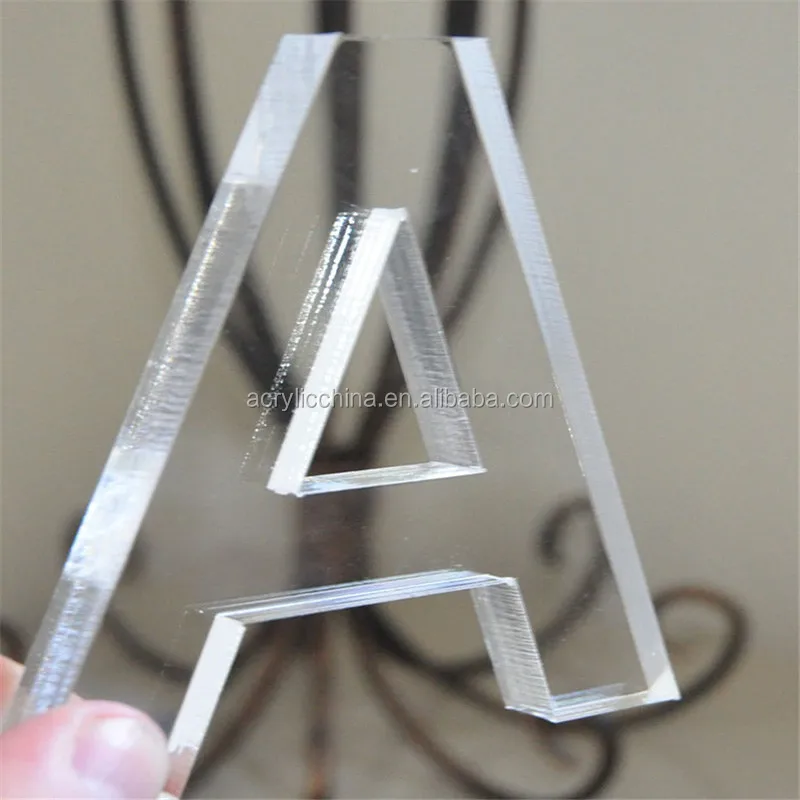 Factory Direct Sale Laser Cut Clear Acrylic Letters Buy Acrylic