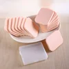OEM Square Cosmetic Powder Puff Set 15pcs/Box Makeup Sponge Puff customized brand beauty makeup tool cosmetic Face powder puff