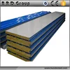 Metal Faced Rock Wool Roof Sandwich Panel for Steel Structure