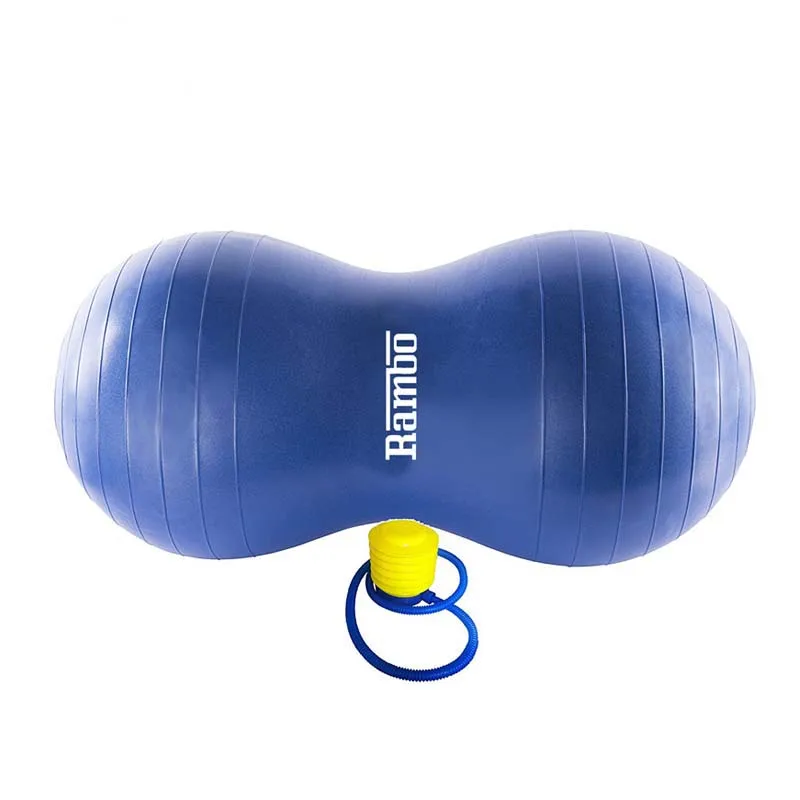 Rambo Inflatable Oval Gym Fitness Pvc Massage Peanut Yoga Exercise Ball ...