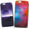 Nebula Galaxy Purple Star Space Art Soft Gel Case For iPhone 6 7 8 X Cover Shell