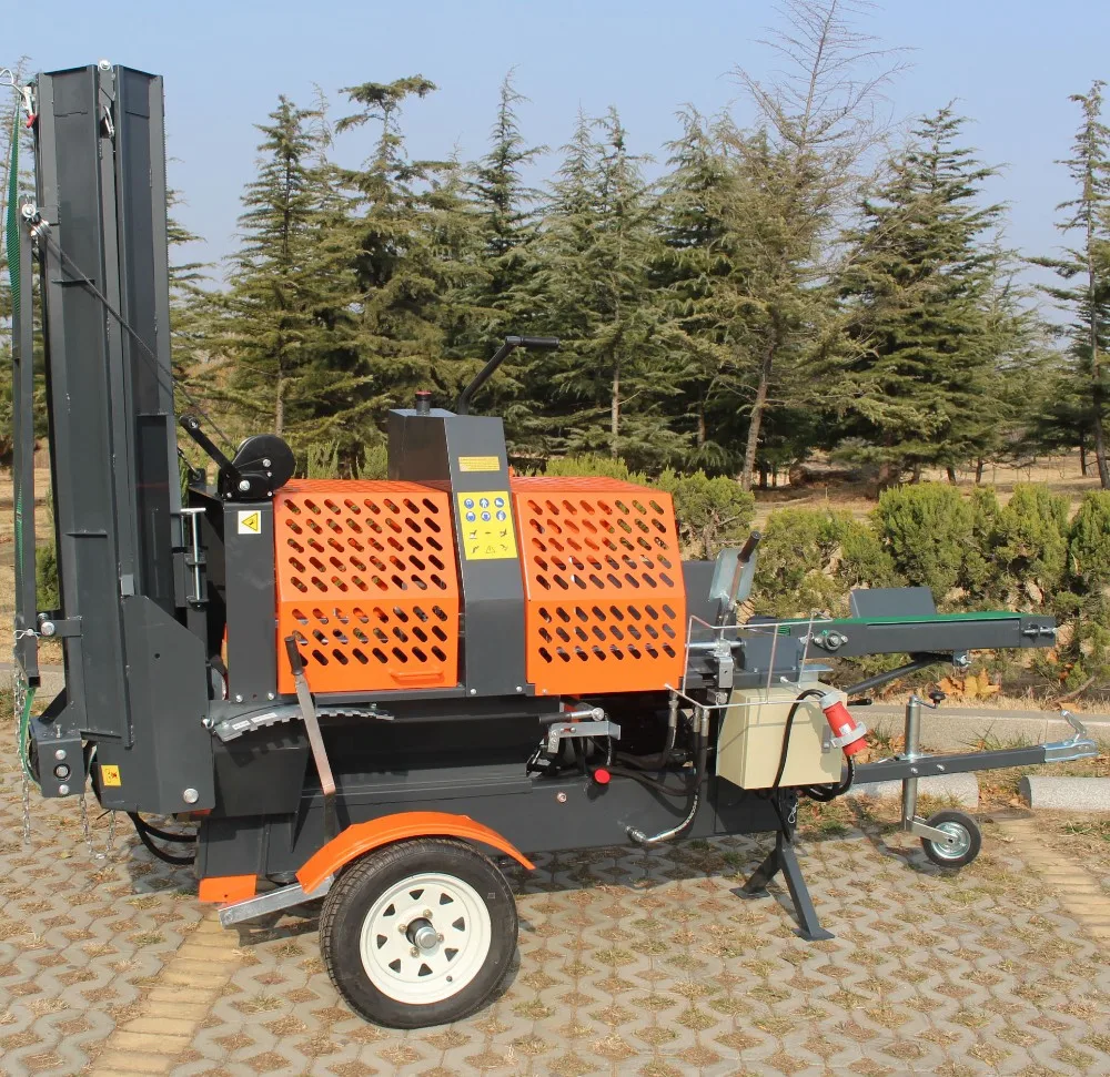 Wood Processor Machine For Firewood / Firewood Processor With Ce For