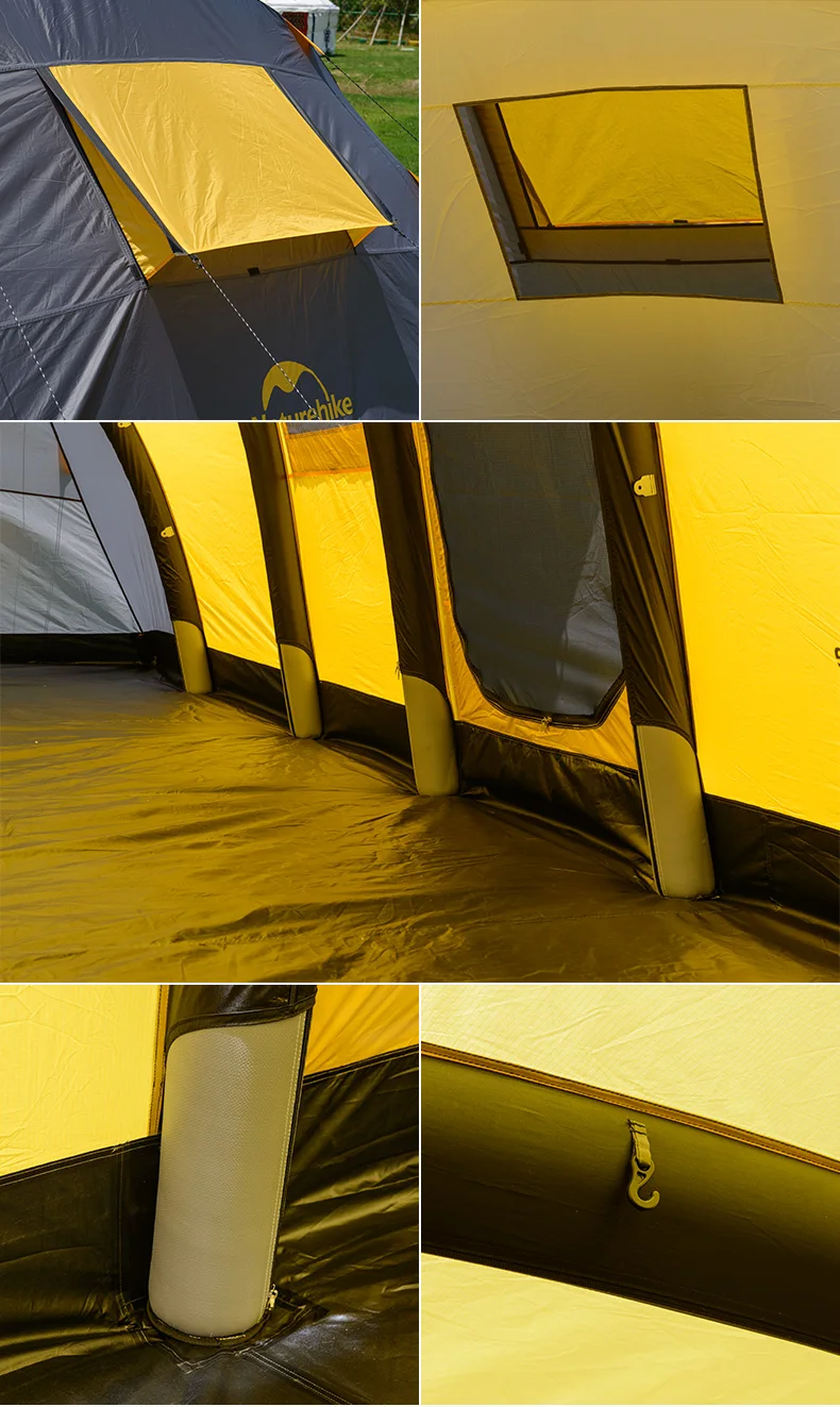 NatureHike Wormhole Luxury Outdoor inflatable tents camping Large Tent