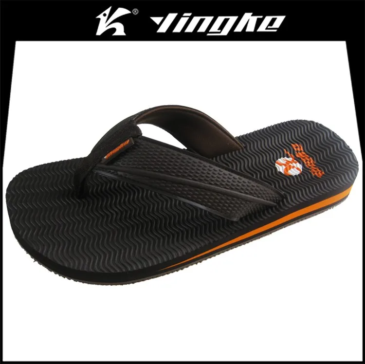Fancy cheap men thong sandals thin sole beach designer flip flops