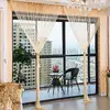 Door Window string curtain Panel Curtain room Divider Yarn String beaded valances