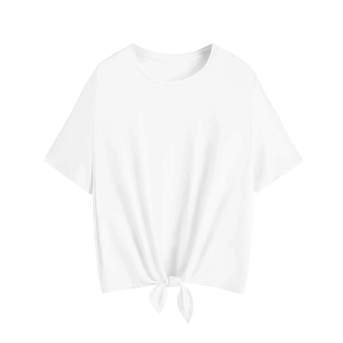 Hot Selling Blank Oversized T Shirt Round Neck Polyester Cotton T Shirt ...