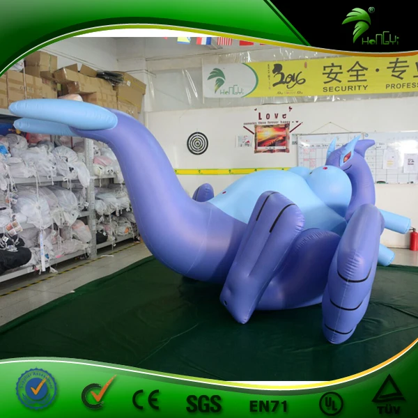 Hongyi Toys Customized Printing Inflatable Blue Lying