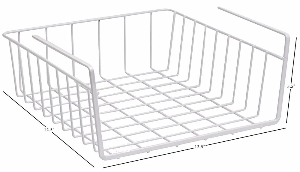 S A0127/ cesta de almacenaje bolsa de almacenamiento cesta de metal moderno alambre de p/úas/ / Caja de almacenaje oficina de la c/ámara gesti/ón de maquillaje de escritorio hierro dorado