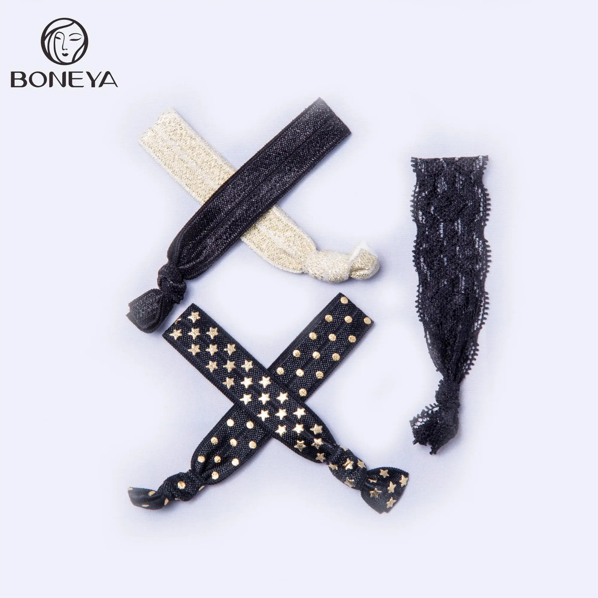printed hair ties