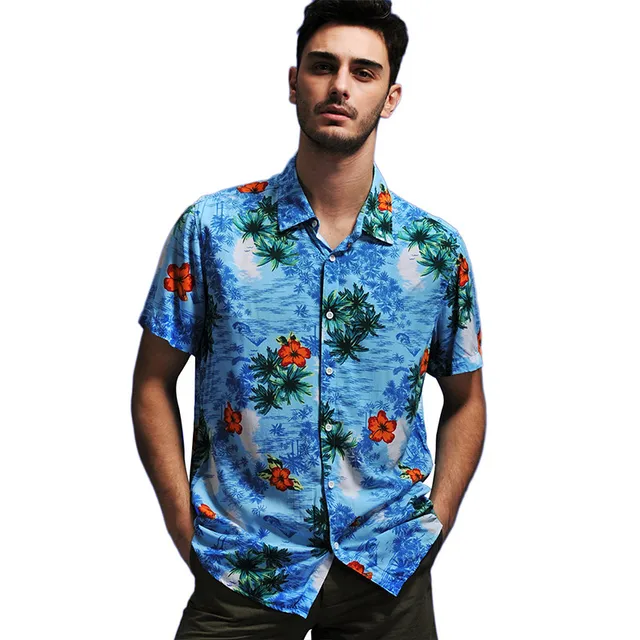 embroidered hawaiian shirts