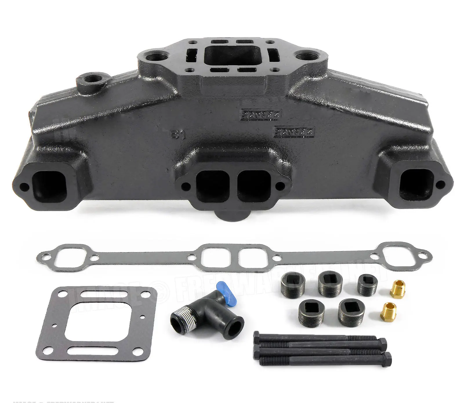 Mercruiser Gm V8 Small Block Exhaust Manifold Replaces Mercruiser 87114 ...