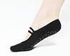 Wholesale Custom Silver Fiber Anti Slip Yoga Pilates Socks Custom Logo Grip Barre Socks