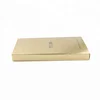 Custom Small Foldable 375G Light Silver Card Paper Cosmetic Packaging Box