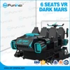 Motion Game Six Seats VR 9D Cinema Simulator in vr theme park