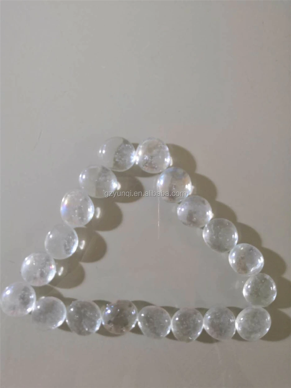 Transparent Decorative Fire Glass Pebbles White For Fire Pit Garden