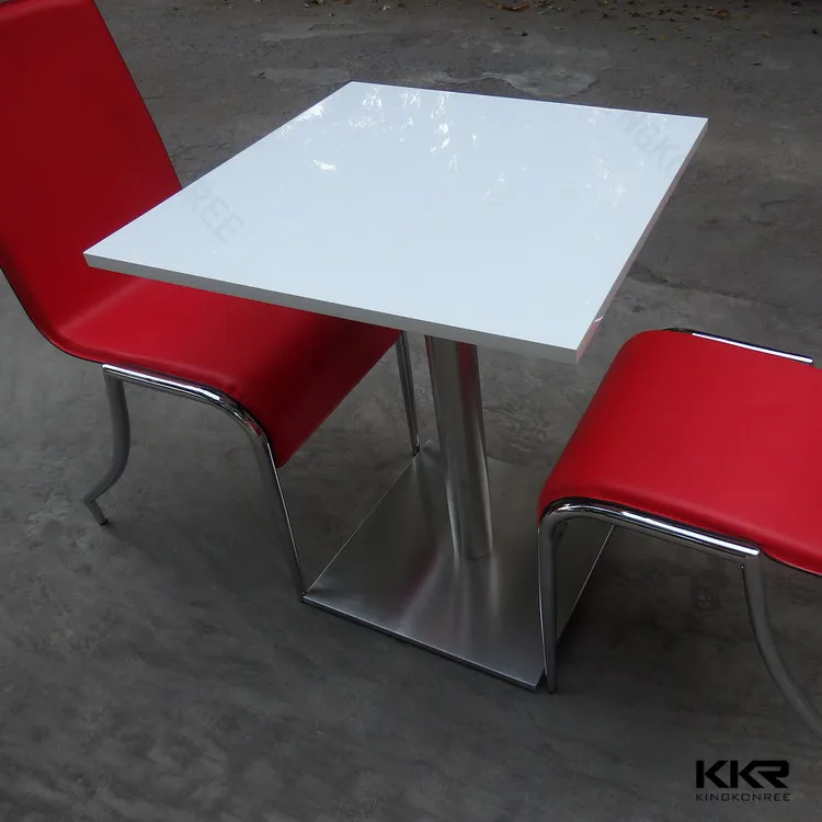 Witte moderne marmeren salontafel, marmeren keuken tafels, lange ...