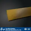Aluminum woods grain baffle ceiling,modern kitchen design,aluminum extrusion profile
