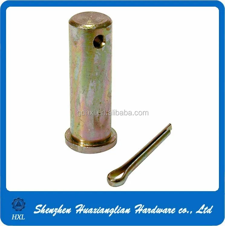 Nickl Plated Hardened Steel Clevis Pins With Hole Buy Clevis Pin,Hardened Steel Pins,Nickel