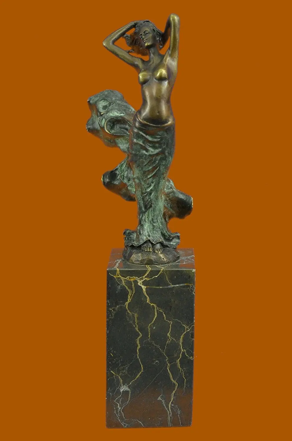 Handmade European Bronze Sculpture Original Williams Hot 