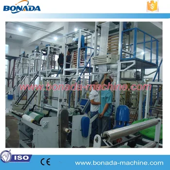 Good Capacity Plastic Ping Bag Pe Film Extrusion Molding Machine