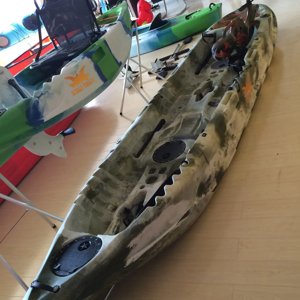 2 Person Pedal Drive Kayak Rotomolded Boat Foot Pedal Not Inflatable