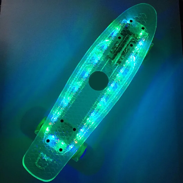 Hsj104 Usb Charge Led Light Electric Skateboard 2017 For Kids  Buy Electric Skateboard,Led 