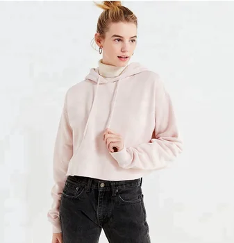 short crop hoodie